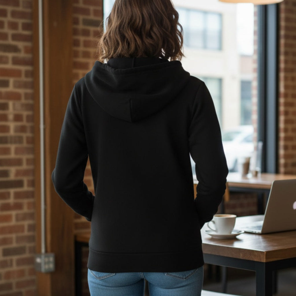 Women's Sponge Fleece Full Zip Hoodie