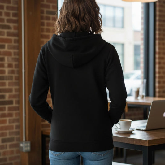 Women's Sponge Fleece Full Zip Hoodie