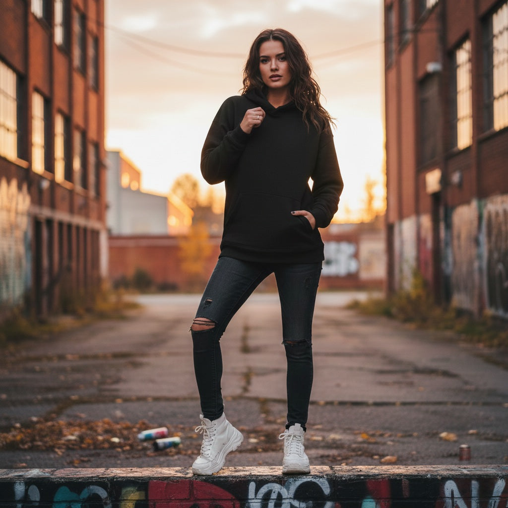 Sponge Fleece Hoodie