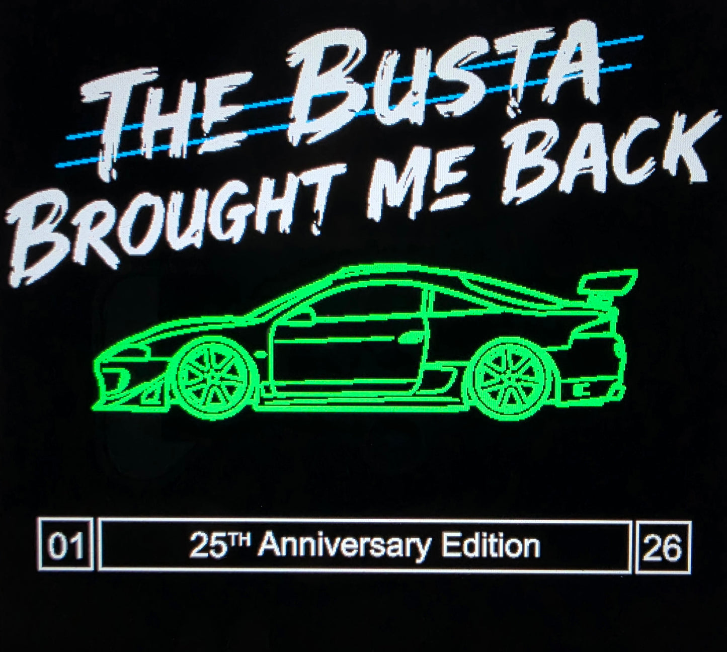The Fast and The Furious 25th Collectors Tee